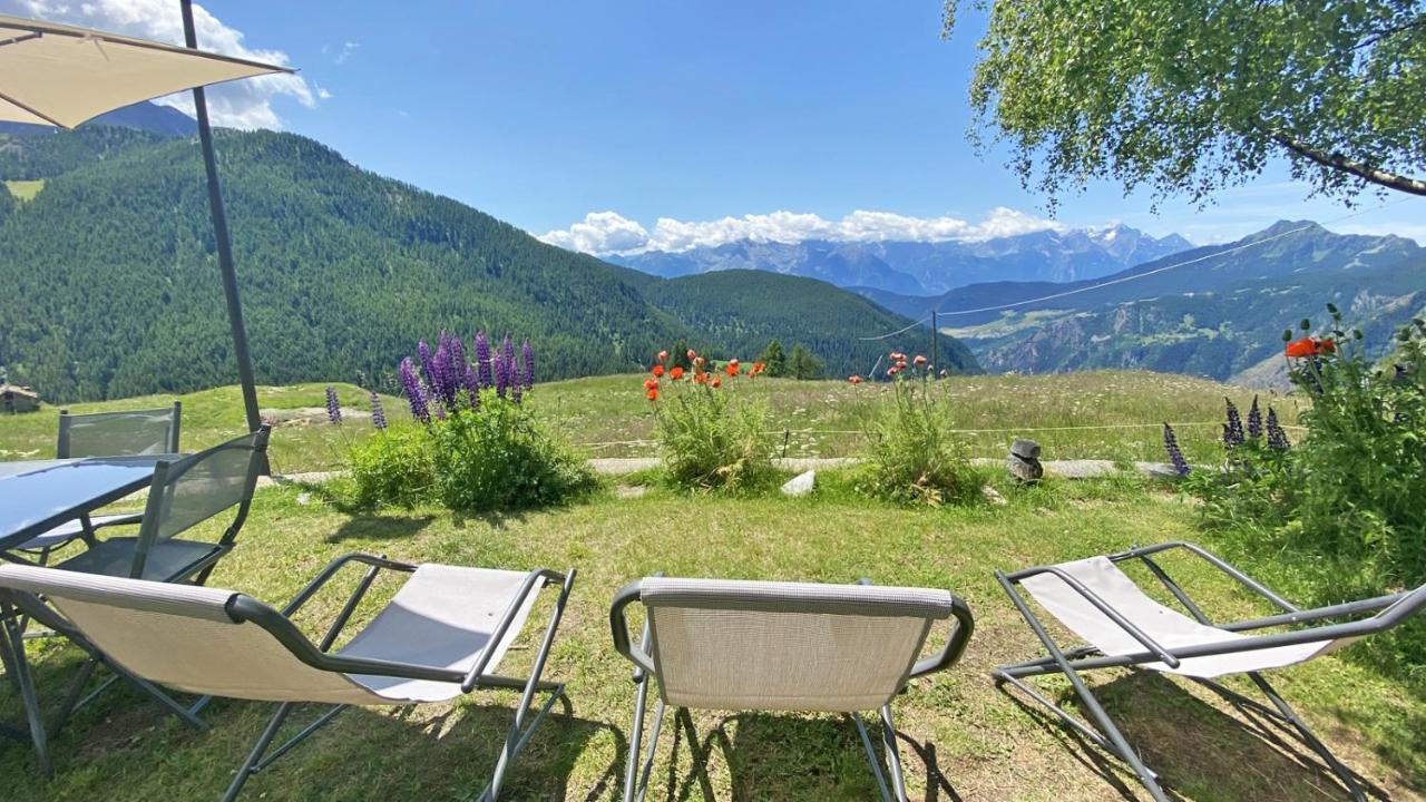 Locanda Ristorante Bar Del Lago Chamois Bagian luar foto